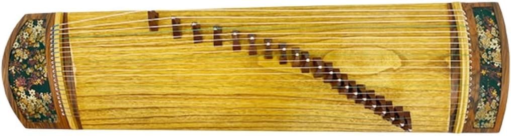 Amazon | 小古筝 125cm 21弦 花柄 | 弦楽器 | 楽器・音響機器